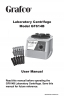 View User Manual - Laboratory Centrifuge (6 Place) pdf
