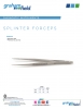 View Product Sheet - Splinter Forceps pdf