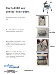 How To Install Your Lumex® Rollator Basket