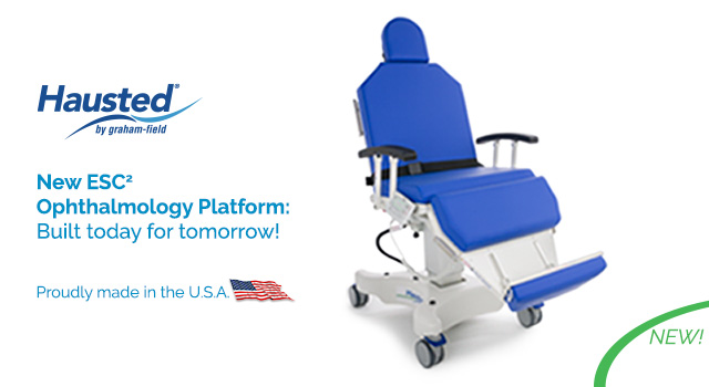 Learn more about our Hausted ESC2 ophthalmology chair