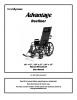 View User Manual - Advantage® Recliner 17