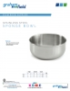View Product Sheet - Sponge Bowls pdf