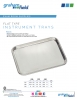 View Product Sheet - Flat Type Instrument Trays pdf