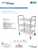 View Product Sheet - Stainless Steel Utility Cart pdf