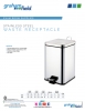 View Product Sheet - Waste Receptacle, Stainless Steel pdf