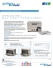 View Product Sheet - Stainless Steel Dry Heat Sterilizer pdf