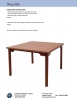 View Product Sheet - CAE450 Chippendale Dining Table pdf