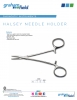 View Product Sheet - Halsey Needle Holder, Smooth Jaw pdf