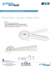 View Product Sheet - Pocket Goniometer pdf