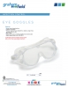 View Product Sheet - Eye Goggles pdf